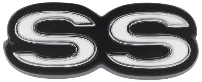 OER 1970-72 Chevy Nova, SS Rear Panel Emblem, with Hardware, GM Licensed 8702427