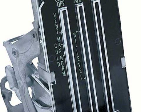 OER 1969 Camaro, 1969-74 Nova, Heater Control Assembly with Cables, with Air Conditioning 6273372C