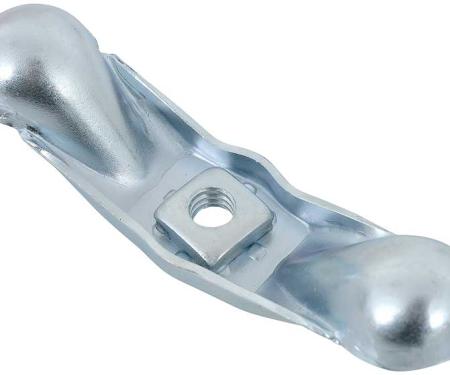 OER 1955-82 Buick, Cadillac,Chevy, Pontiac, Oldsmobile, Spare Tire Hold Down Nut, 5/16"-18 Thread, 3.88" wide, Zinc Finish, Various Models 9785616