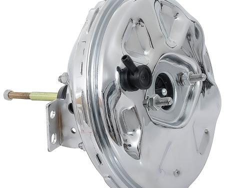 GM A & F-Body Style 11" Single Diaphragm Power Brake Booster - Chrome
