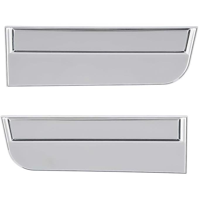 1966 Chevy II Nova SS, Lower Front Fender Moldings, RH & LH, Pair