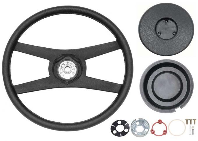 OER 1971-81 4 Spoke Sport Steering Wheel Kit *881346