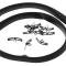 OER 1962-67 Chevy II, Nova, Hood To Cowl Seal Weatherstrip, with Hardware K4058