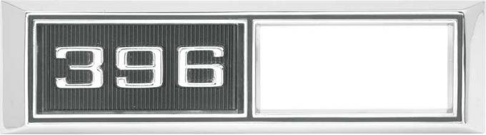 OER 1968-69 Impala, Bel Air, Caprice, Nova, "396" Front Side Marker Bezels, Pair CM4523