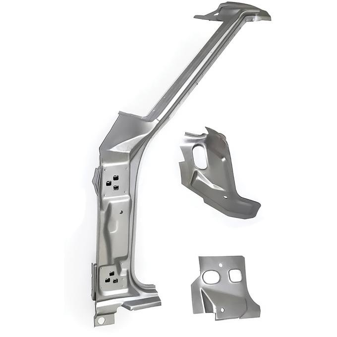 OER 1966-67 Chevy II Nova, A-Pillar With Door Frame Assembly, LH Driver Side B16208