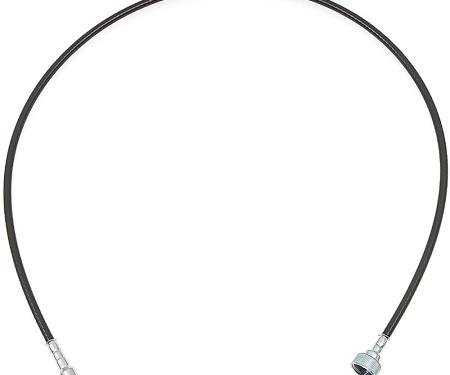 OER Speedometer Cable and Casing, For Clip Retained on Speedometer Side, Push-On Style, 46" Long 6478171