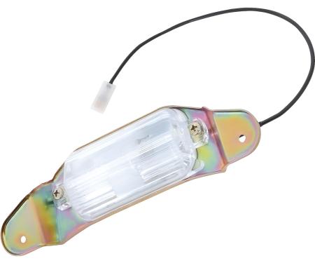 OER 1962-65 Chevy II / Nova, License Lamp Assembly, with Lens , Bracket, Wire C22500