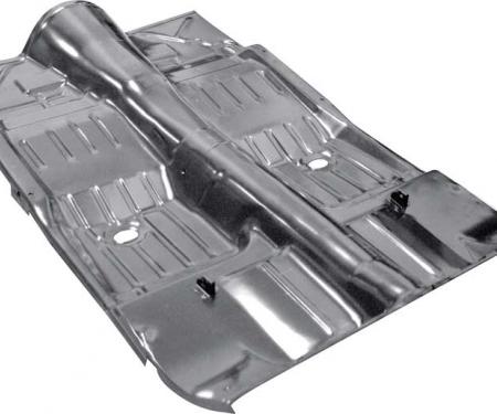 OER 1968-74 Chevy II, Nova, X-Body, Complete Floor Pan Assembly, Auto Trans, EDP Coated 14627