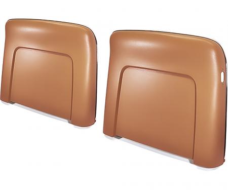 OER 1968-72 Buick, Cadillac, Chevrolet, Oldsmobile, Pontiac, Strato Bench or Bucket, Seat Back Panels, Reclining Style, Tan ABS N1034
