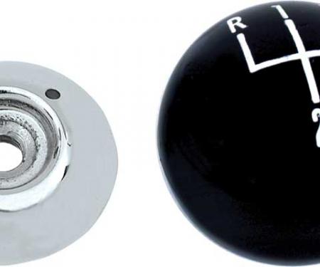 OER Black 4-Speed Shift Knob with 5/16"-18 SAE Thread 3921147B