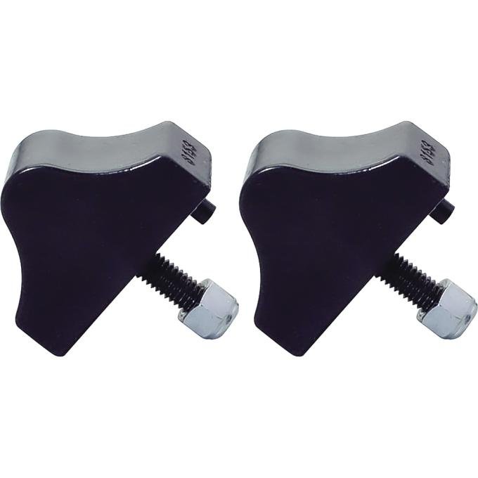 OER 1955-72 GM, Lower Control Arm Bumpers, Polyurethane, Black, Pair 99154G