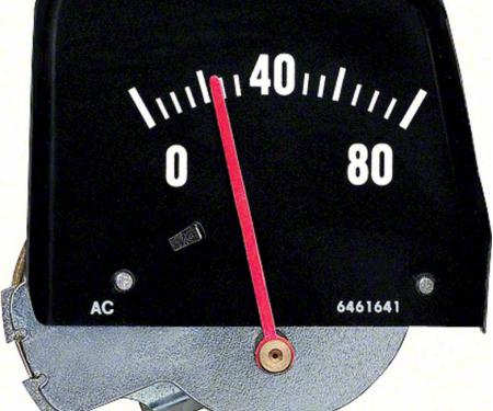 OER 1968-76 Black Mechanical Console Oil Pressure Gauge 6462896