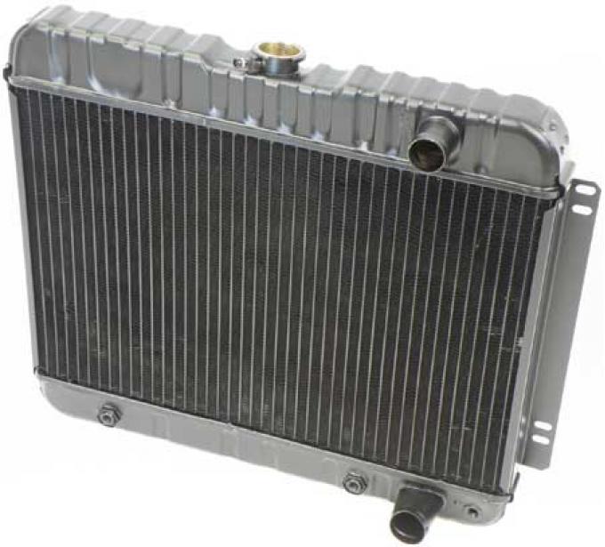 OER 1963-65 Chevy II/Nova V8 W/ AT & W/O AC - Radiator Brass/Copper 3 Row (Inlet On Pass. Side) CRD1153A