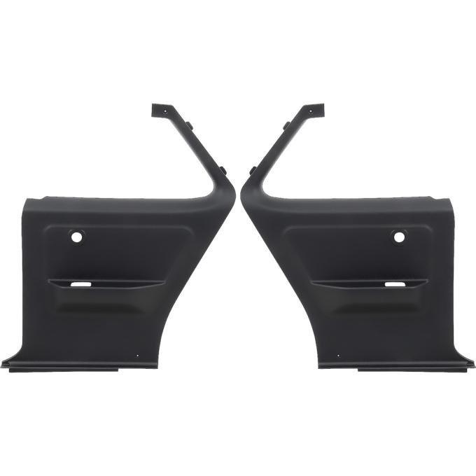 OER 1973-74 Nova, Omega, Interior Rear Side Panels, 2 Door Hatchback, RH & LH, Pair 748868