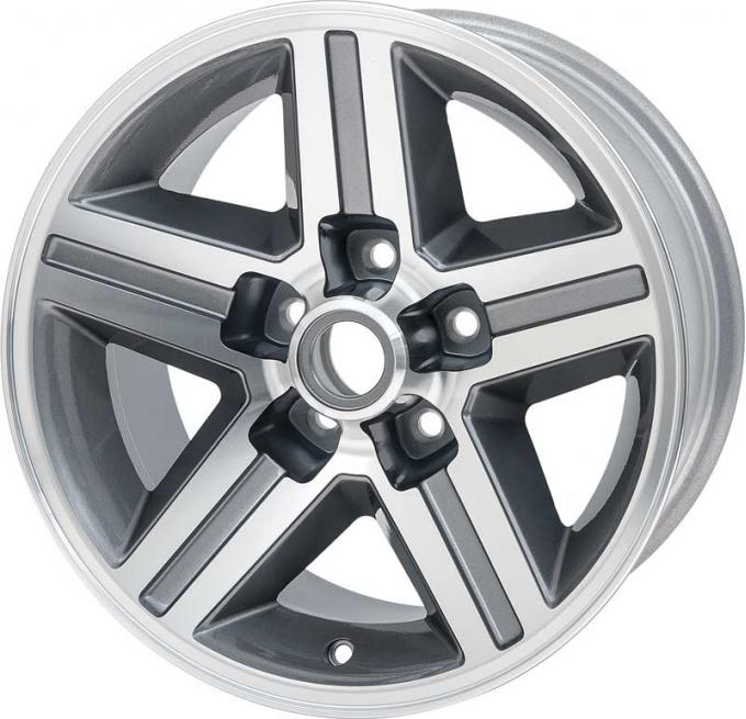 OER 16" x 8" Front IROC-Z Style Aluminum Wheel 5 x 4-3/4" Bolt Pattern 4-1/4" Backspace - Each 14089081
