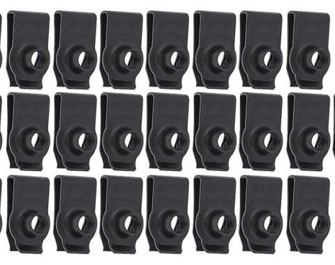 Redline Restomotive® 25 Piece Extruded U-Nut Set 6-1.00mm P.R. .80mm-4mm