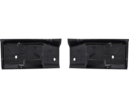 1962-67 Chevy II / Nova Floor Pan Set - LH & RH w/o Toe Board