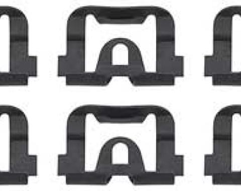 OER 1967-85 GM, Retaining Clip Set, For Front or Rear Window Molding, Steel, 14 Piece Set 153737