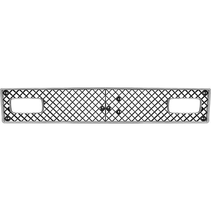 1976-78 Chevrolet Nova, Front Grill, Super Sport, Rally, Diamond Pattern, Black