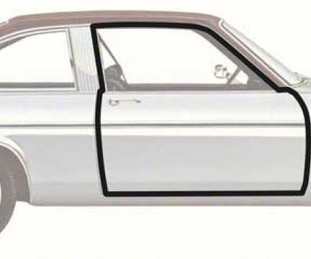 OER 1973-79 Nova 2 Door Coupe Door Frame Weatherstrips K445
