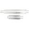 OER 1962-67 Chevy II, Nova 4 Door Sedan, Station Wagon, Door Sill Plate Set, Front and Rear, 4 Piece Set 14404