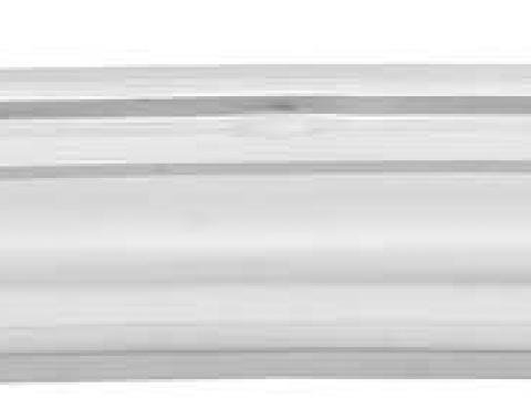 OER 1968-72 Chevy II / Nova, Rear Upper Deck Filler Panel, Silver Weld-Thru Coating 14637W