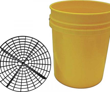 OER Grit Guard 5 Gallon Yellow Bucket With Grit Guard K89751