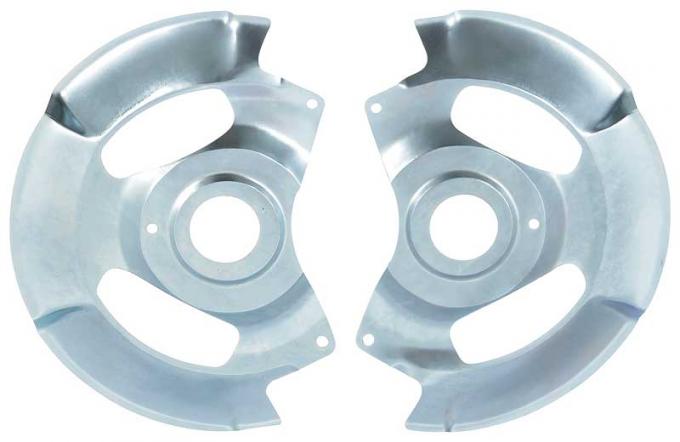 Redline Restomotive® 1969-1990 GM Car Front Disc Brake Backing Plates