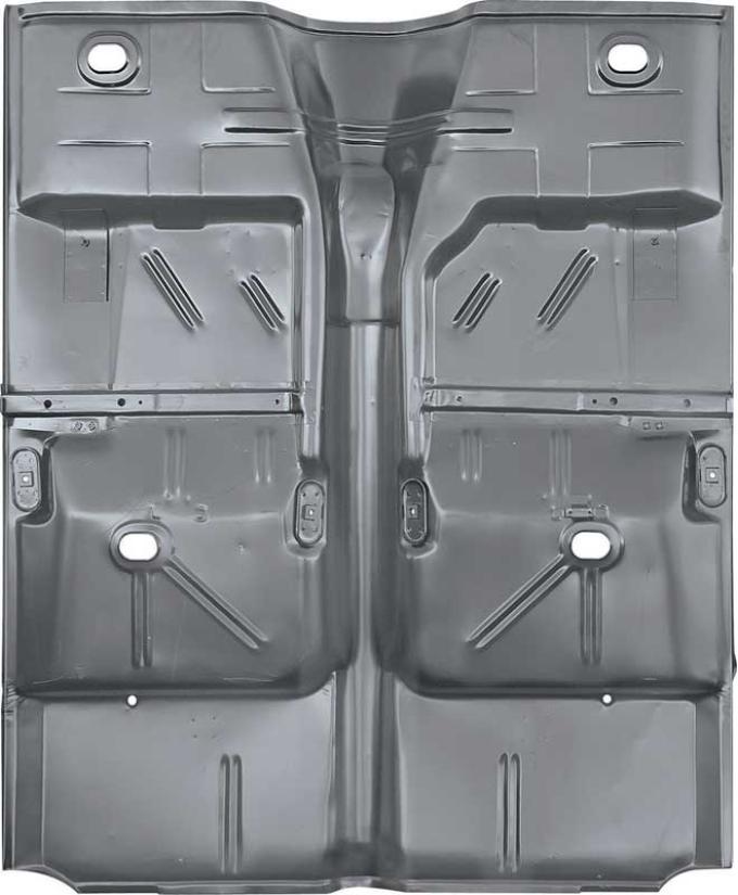 OER 1962-67 Chevy II, Nova, Complete Floor Pan, Auto Trans, Column Shift, Hardtop, Sedan, EDP Coated 14614