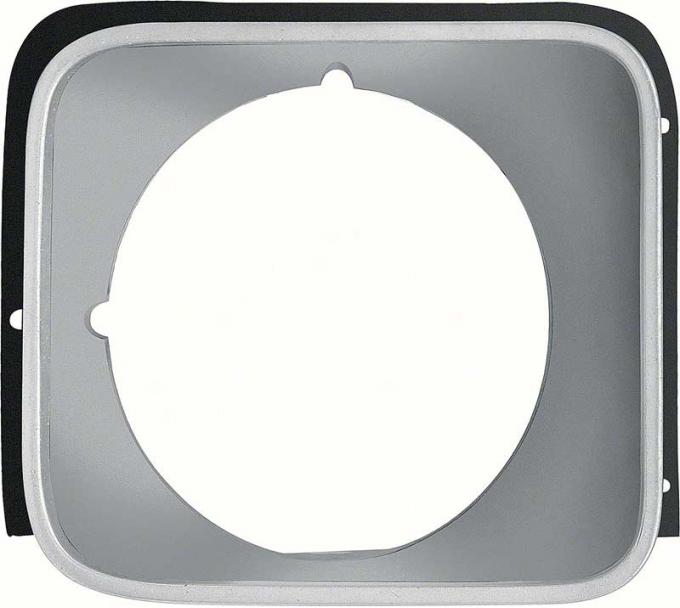 OER 1975-78 Nova RH Standard Headlamp Bezel (Silver ) 360628