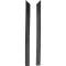 OER 1966-67 Chevy II/Nova 2 Door Hardtop Quarter Window Vertical Weatherstrip Seal, Pair K447