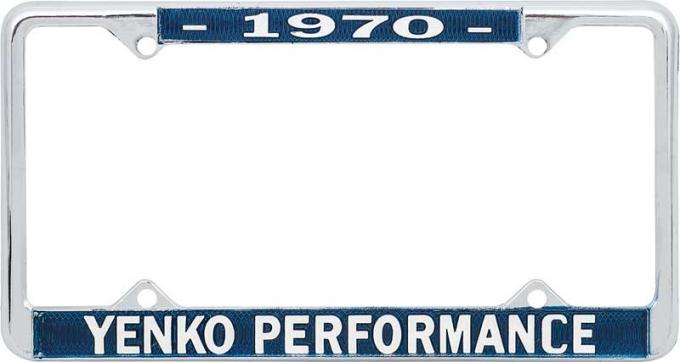 OER 1970 Yenko Performance License Frame YF1970