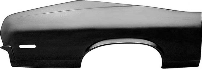 OER 1970-72 Nova 2 Door Quarter Panel Skin, RH 1668050