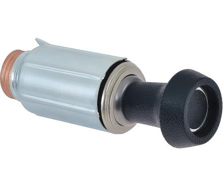 OER 1970-75 Chevrolet, Lighter Receiver and Retainer Assembly, With Element and Knob, Casco Style, With 1" Receiver, Retainer, and Knob Without Flame Icon *3986889A