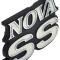 OER 1975-76 Chevrolet Nova, "SS" Grill Emblem, with Hardware, GM Licensed 358746