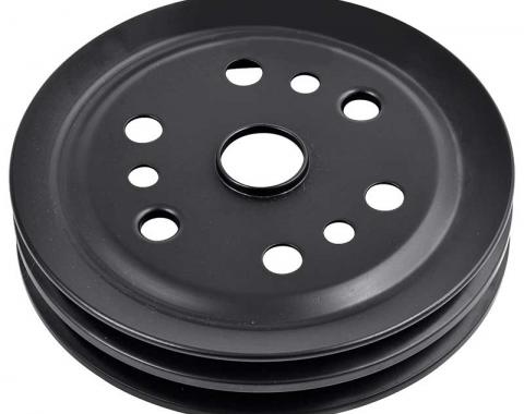 OER 1963-72 Chevrolet Small Block Short Water Pump Double Groove 6-3/4"OD Crankshaft Pulley 3744043