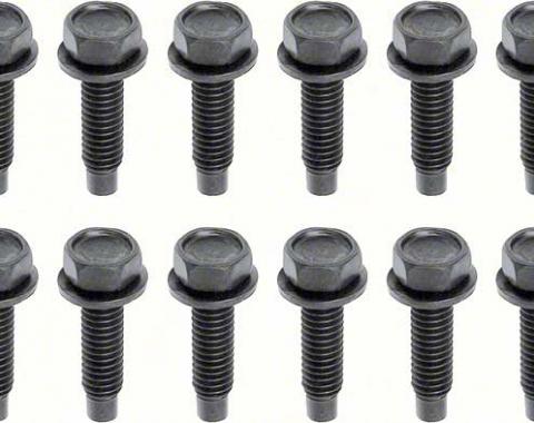 OER 1968-81 Camaro/Firebird, 1968-72 Nova 16 Piece Lower Door Hinge Bolt Set K196