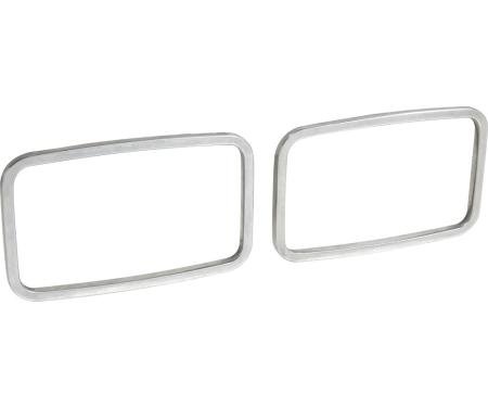 OER 1973-1974 Chevy Nova, Park Lamp Bezels, RH & LH, Pair 3275581