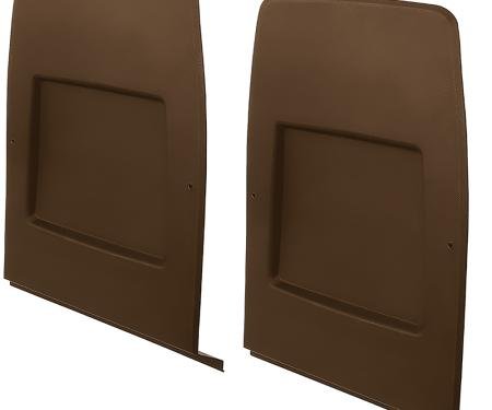 OER 1971-78 Camaro, Firebird, 1973-79 Nova, X-Body, 1971-80 H-Body, Bucket Seat Back Panel Set, Dark Saddle K7118