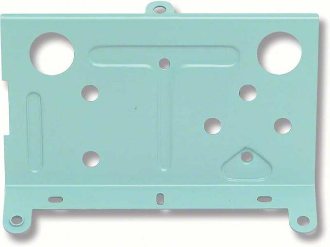 OER 1968-74 Console Rear Battery/Temperature Gauge Mounting Plate 6480877