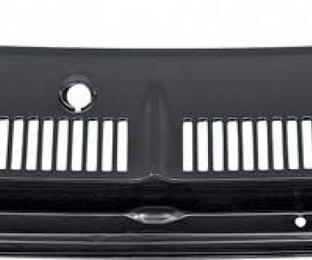 OER 1968-74 Chevy II, Nova, Cowl Top Vent Grill Panel, EDP Coating 153047