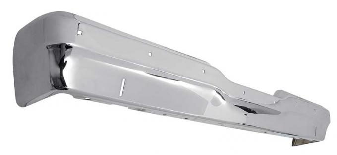 OER 1974 Nova Rear Bumper without Bumper Strip Holes , Chrome C2614