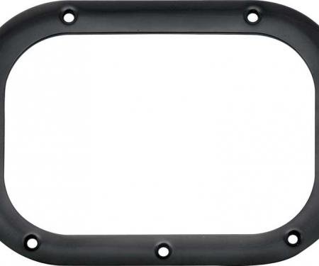 1962-67 Chevy II, Nova, Shift Boot Plate, 4 Speed, Black