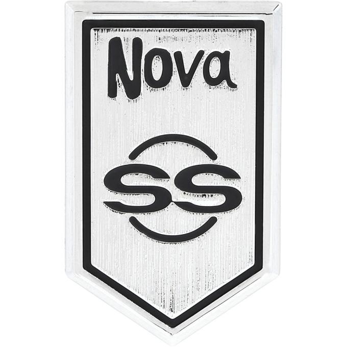 1968 Chevy II/Nova, "Nova SS" Dash Pad Emblem