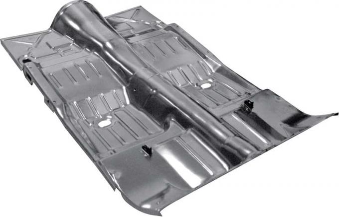OER 1968-74 Chevy II, Nova, X-Body, Complete Floor Pan Assembly, Auto Trans, EDP Coated 14627