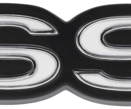 OER 1970-72 Chevy Nova, SS Rear Panel Emblem, with Hardware, GM Licensed 8702427