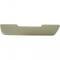1968-72 Buick, Chevrolet, Oldsmobile, Pontiac, Front Arm Rest Pad, Urethane Reproduction, 12" Length, LH, Ivy Gold