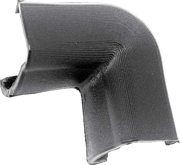1966-67 Chevy II, Nova Upper Rear Interior Window Corner Molding, 2 Door Hardtop, Pair