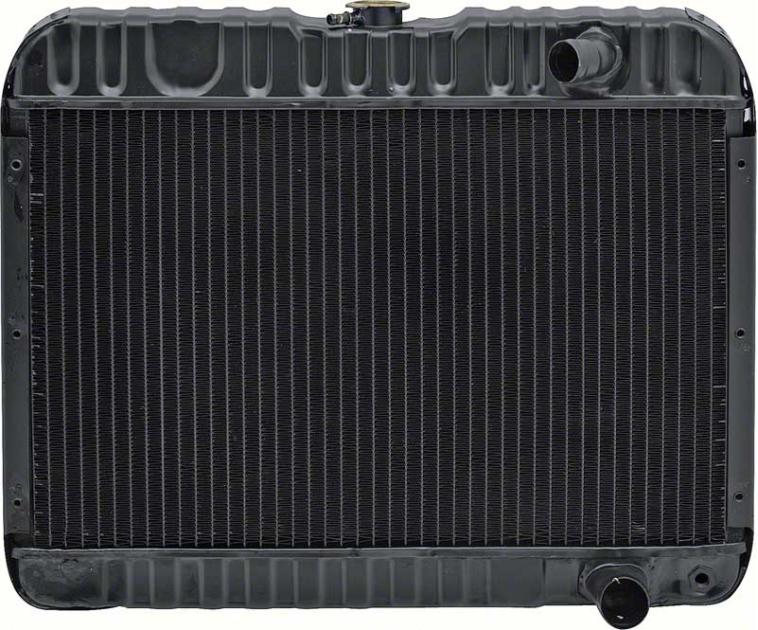 1963-65 Chevy II/Nova V8 W/ MT - Radiator 3 Row (Inlet On Pass Side)(15 ...