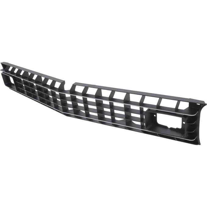 1973-74 Chevy Nova, Front Grill, Black with Silver Accents, except Rally Nova